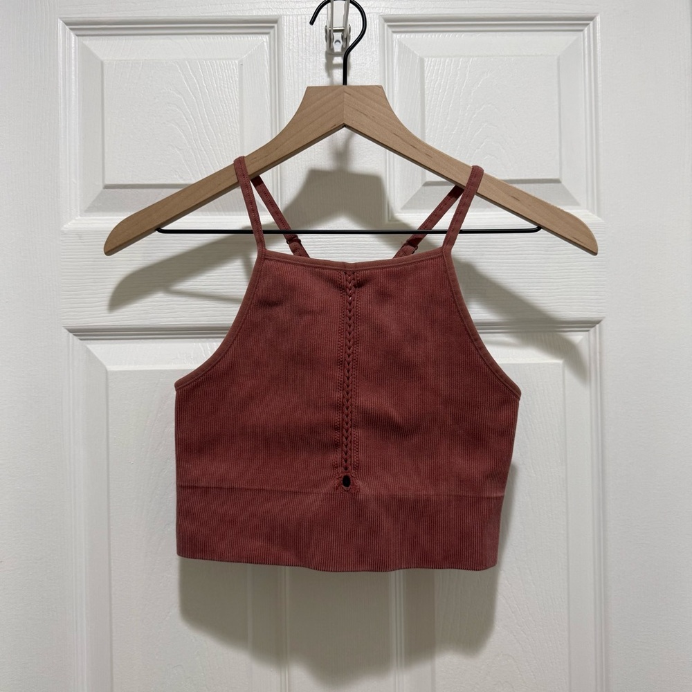 FP Movement by Free People Rust Crop Top